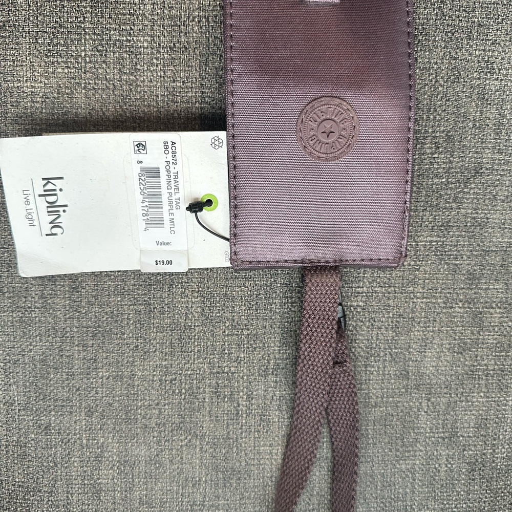 Kipling travel tag